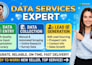 do expert data entry and b2blead generation